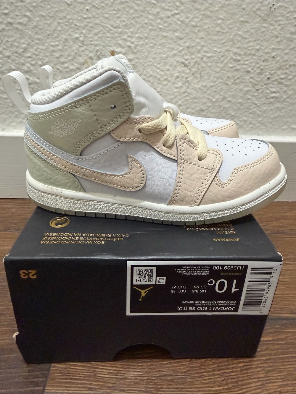 Jordan 1 MID SE Toddler